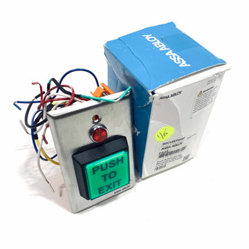 PB22 Securitron 2" Square Push To Exit Button