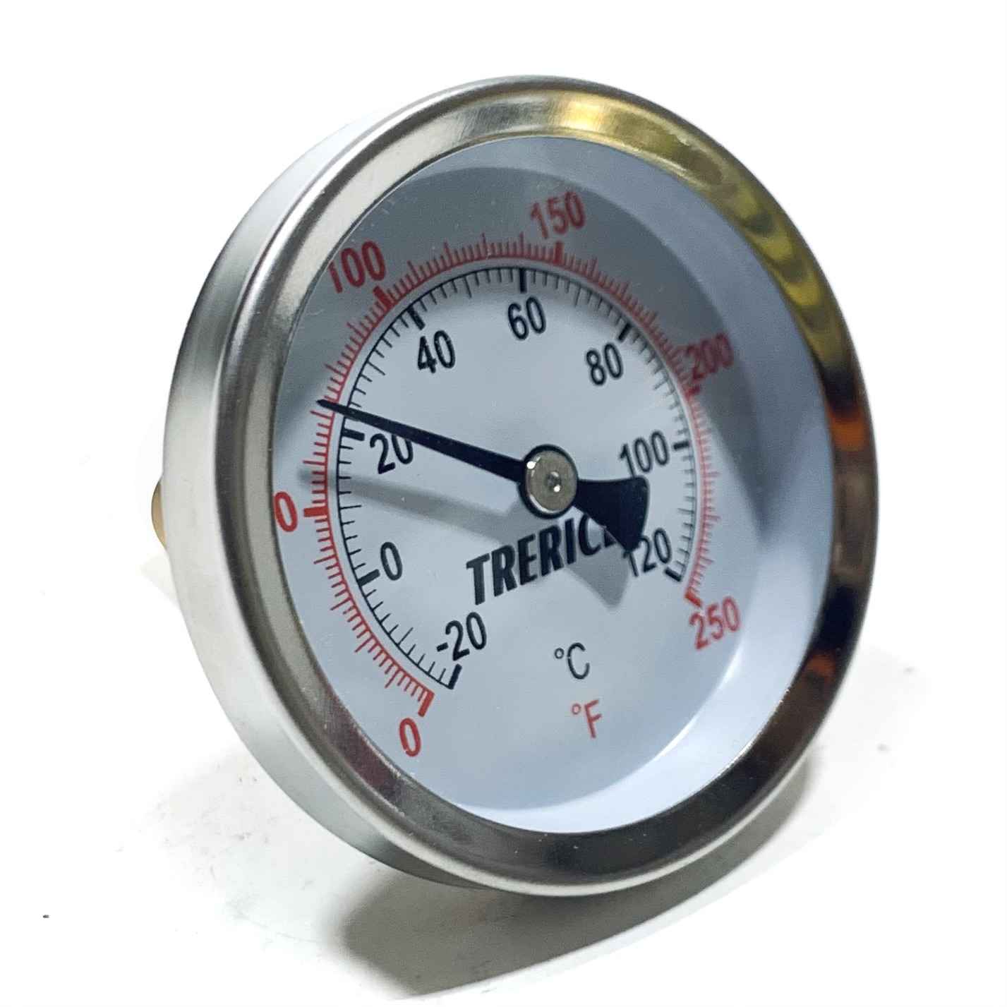 PEB13027 Trerice Economy Bimetal Thermometer, 1/2" NPT - 0