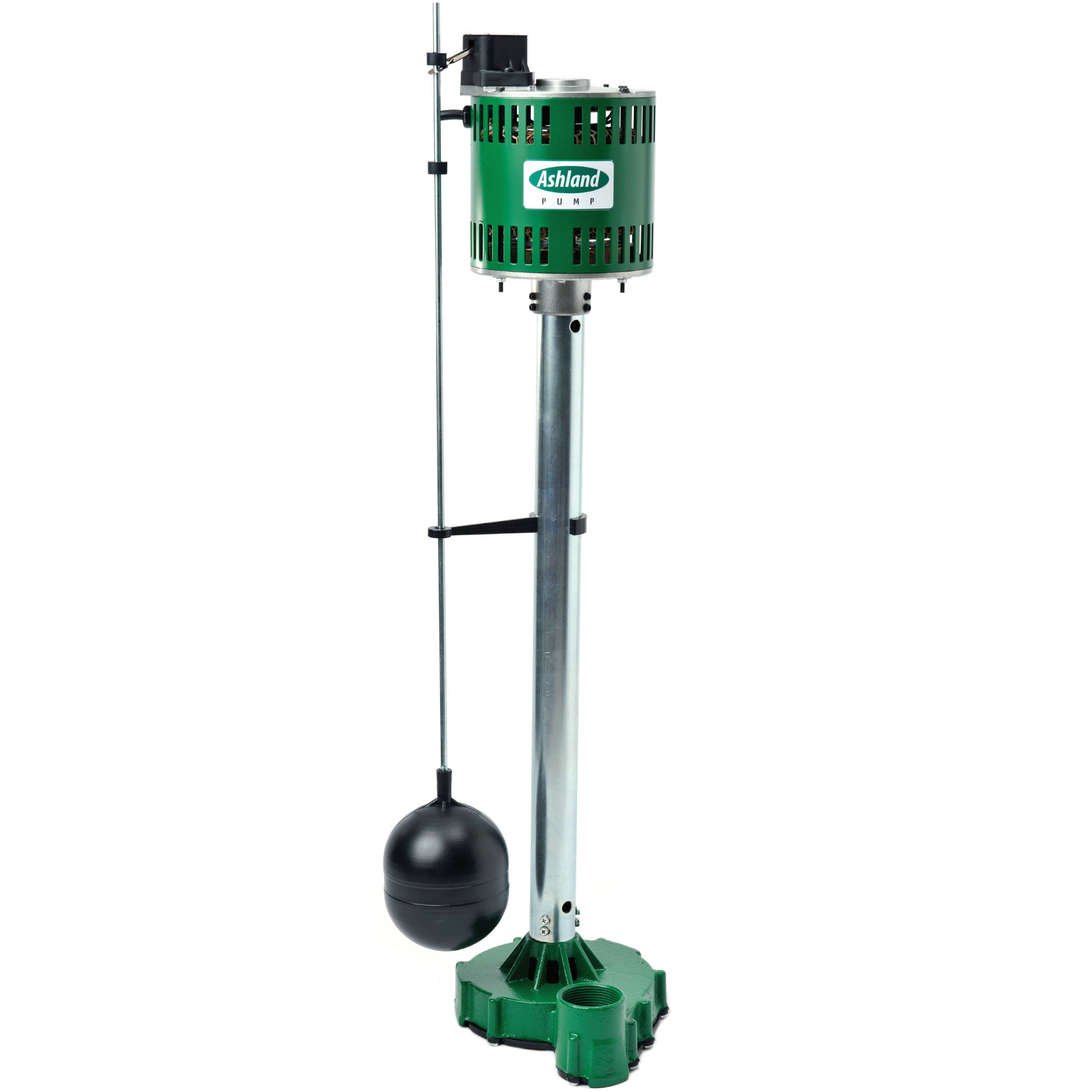 PED33CI Ashland 1/3HP Cast Iron Pedestal Sump Pump, 115VAC Single Phase - 0