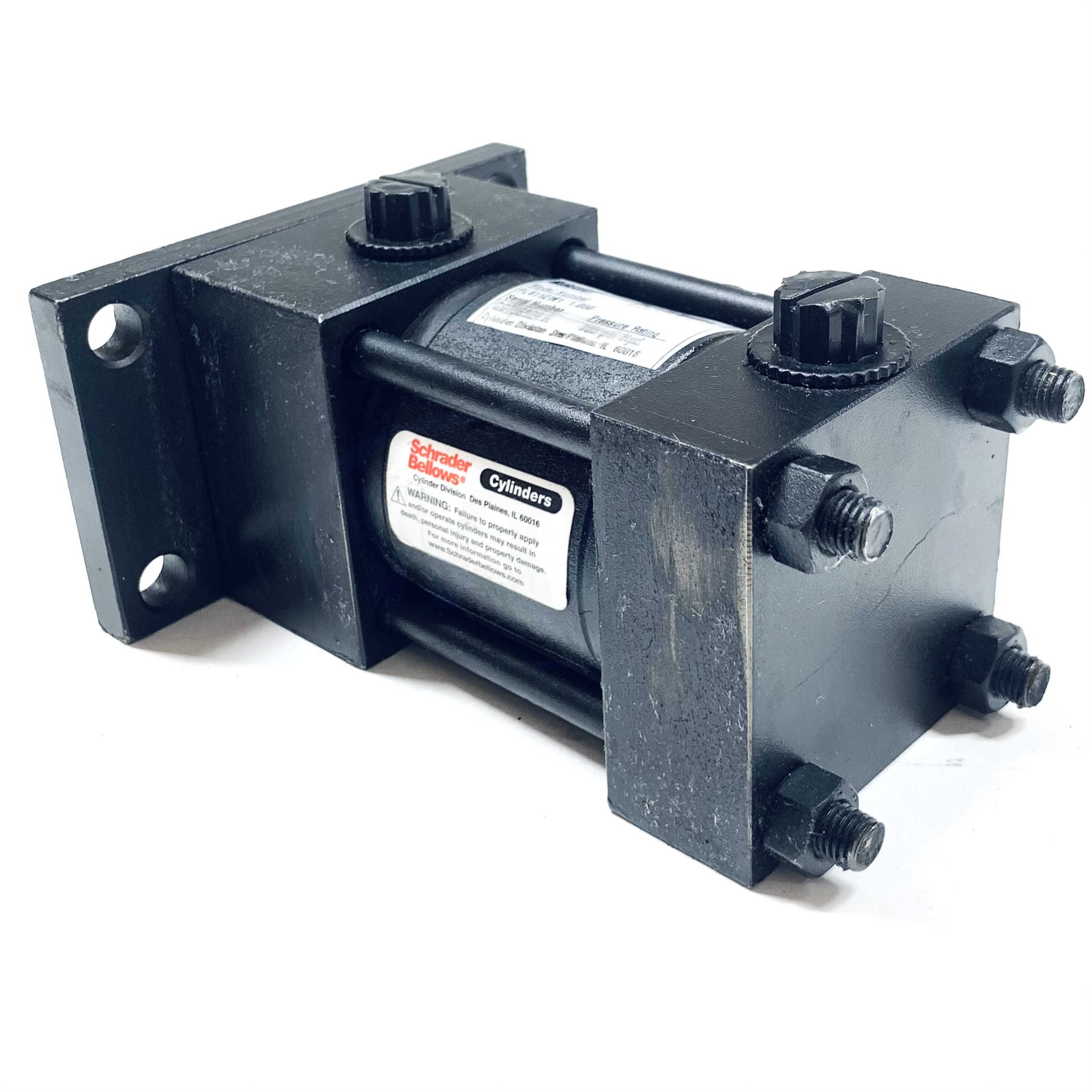 PLB112121 Schrader Bellows Hydraulic Cylinder, 700psi