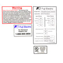 PNL030AR1/E-46U-190524W3 Fuji Electric 30HP Eco-Pump Enclosed VFD, 460VAC-1