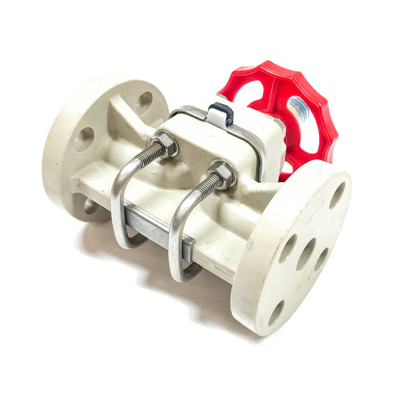 PP-PTFE Asahi AV Valve, Valve, 3/4" Nominal Diameter