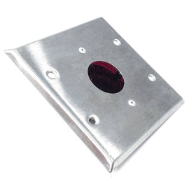 97152 507 Mulberry Stainless Steel Wall Plate With