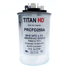 PRCFD255A 25+5 MFD Titan HD Run Capacitor
