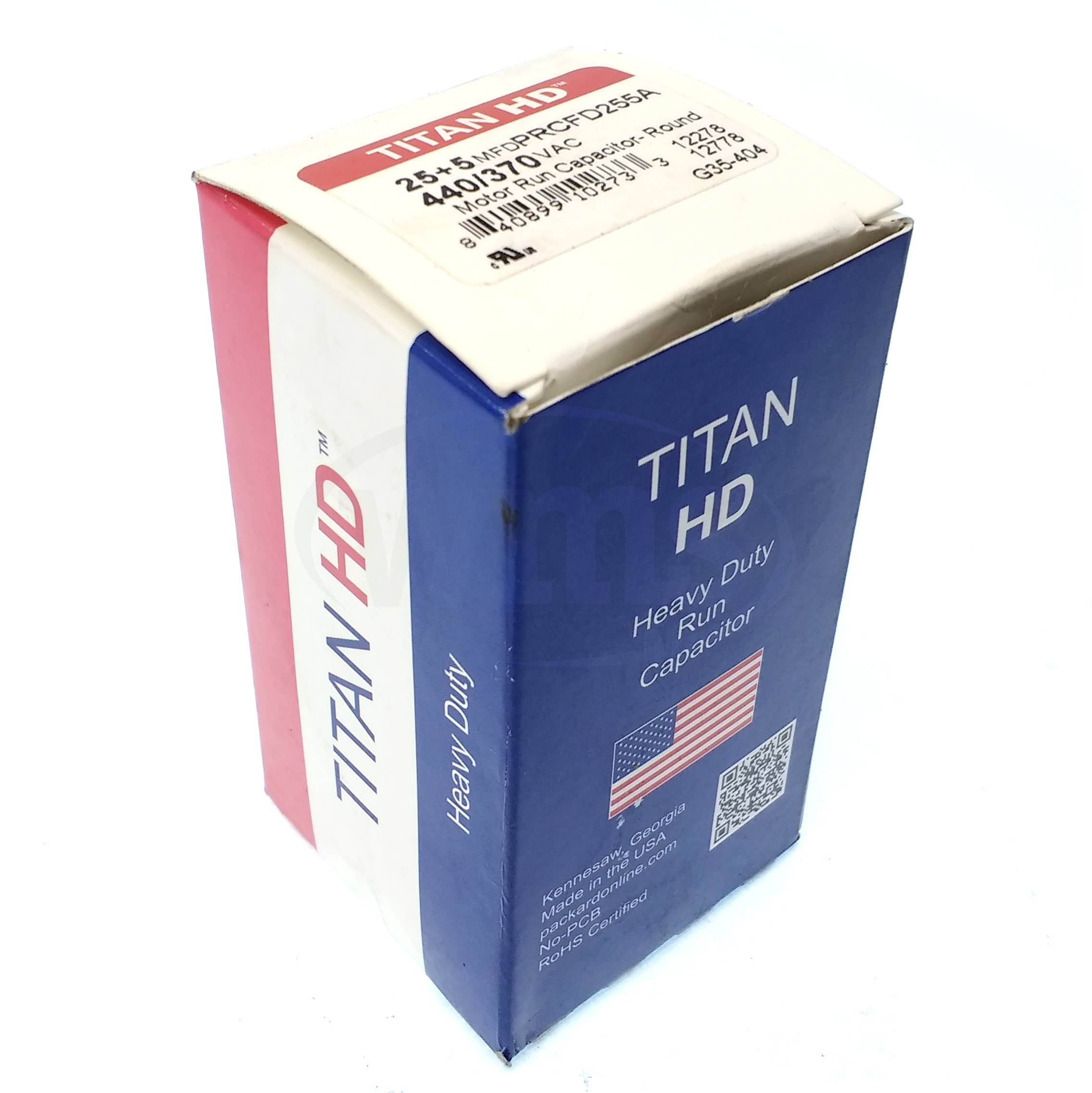 PRCFD255A 25+5 MFD Titan HD Run Capacitor