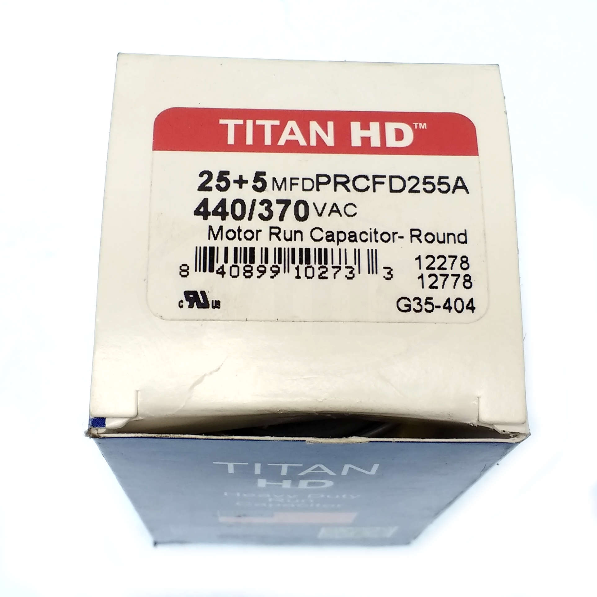 PRCFD255A 25+5 MFD Titan HD Run Capacitor