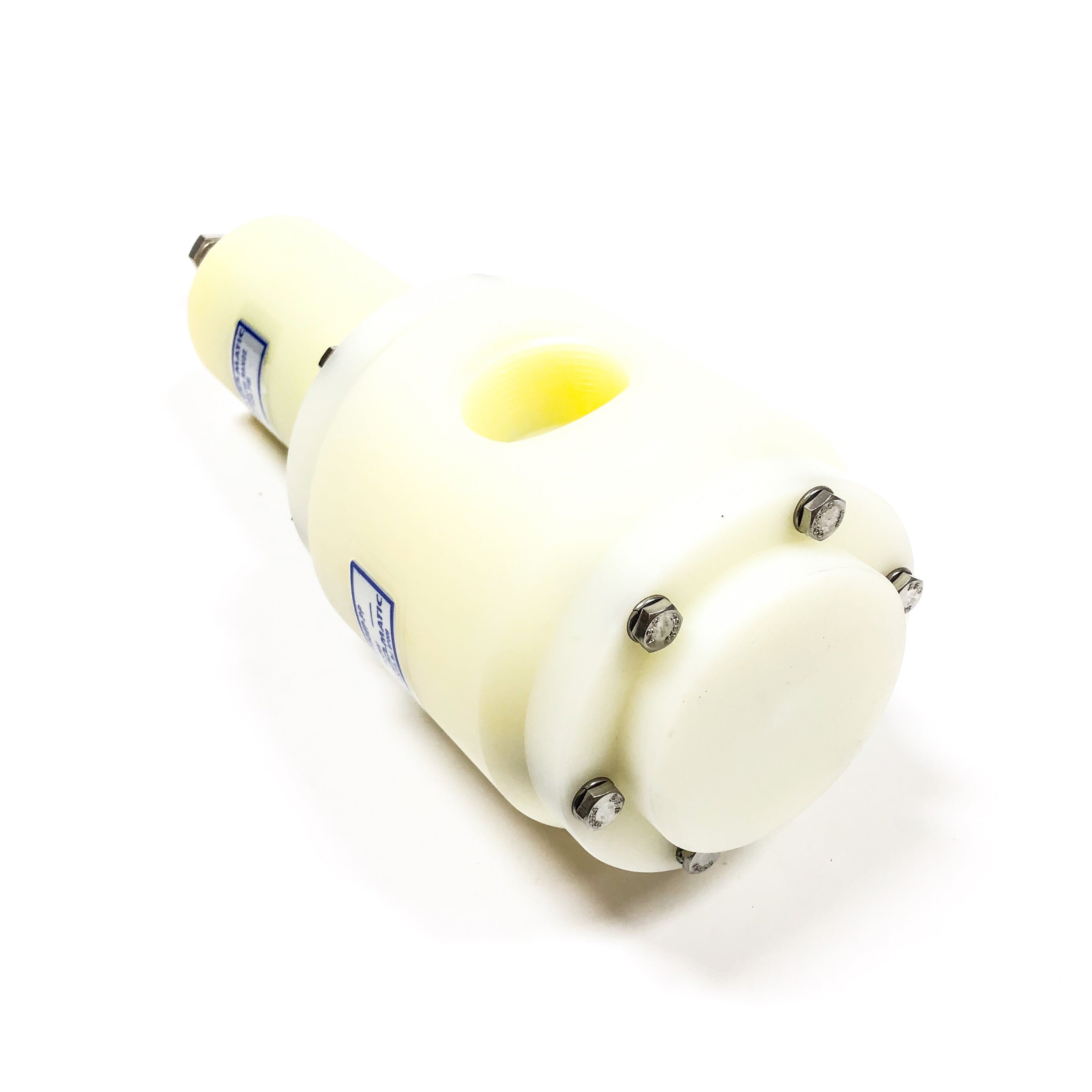 PRH150EP-PP Plast-O-Matic Valves Inc. 1-1/2" PP Press Regulator Range:30-125 PSI - 0