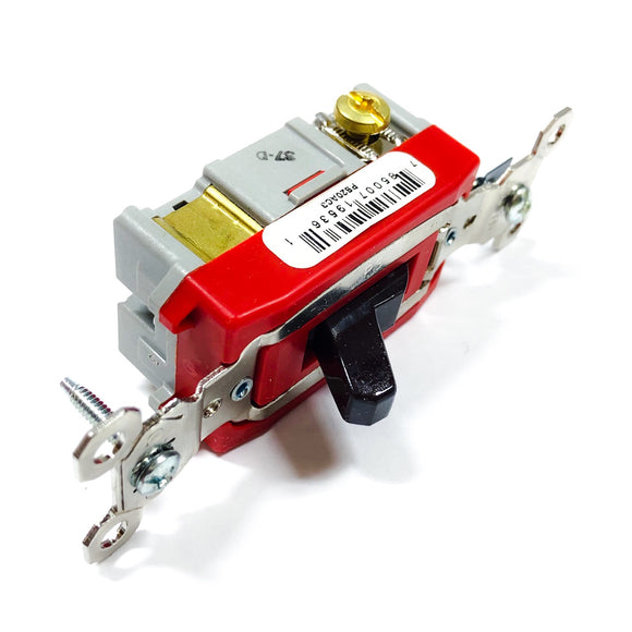 PS20AC3 Pass & Saeymour Three Way Switch, Red/Brown