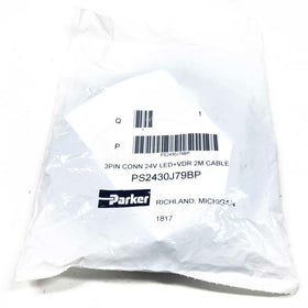 PS2430J79BP Parker Hannifin 3 Pin Connector, 2M Cable