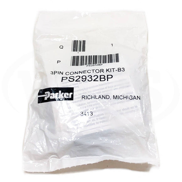 PS2932BP Parker Hannifin 3-Pin Connector Kit, B3