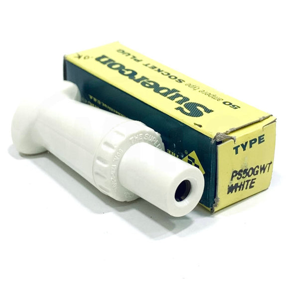 PS50GWT Supercon Socket Connector 125/250 V