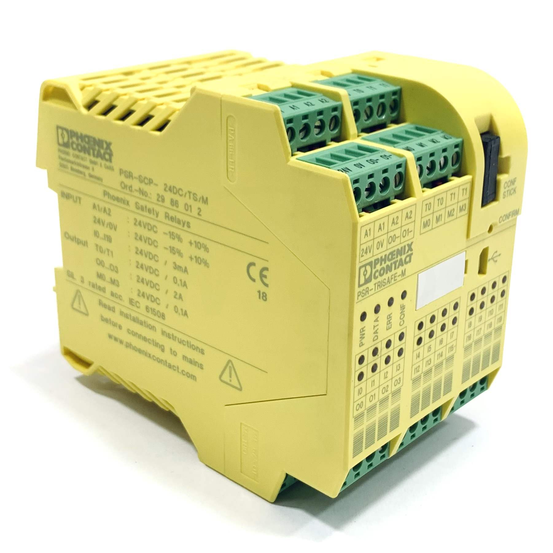 PSR-SCP-24DC/TS/M Phoenix Contact Safety Module - 0