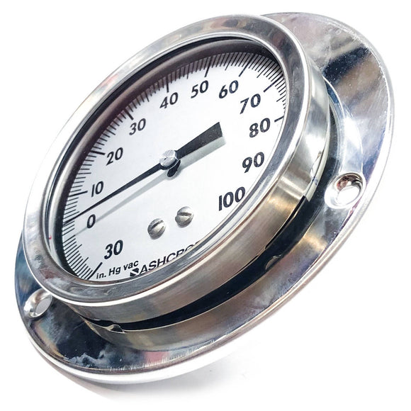 Q-8962 Ashcroft Industrial Duralife Gauge, Size: 3 1/2", 1/4 NPT, 3KAE3202-005