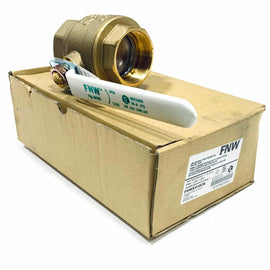 FNWX410CK FNW Low Lead 600# 2-Piece Threaded Full Port Ball Valve