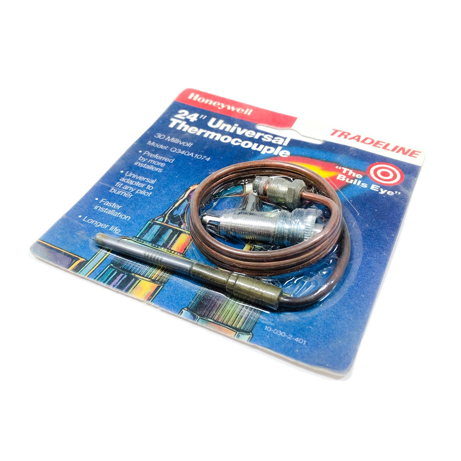 Q340A1074 Honeywell Tradeline 24" Universal Thermocouple, 30 mV