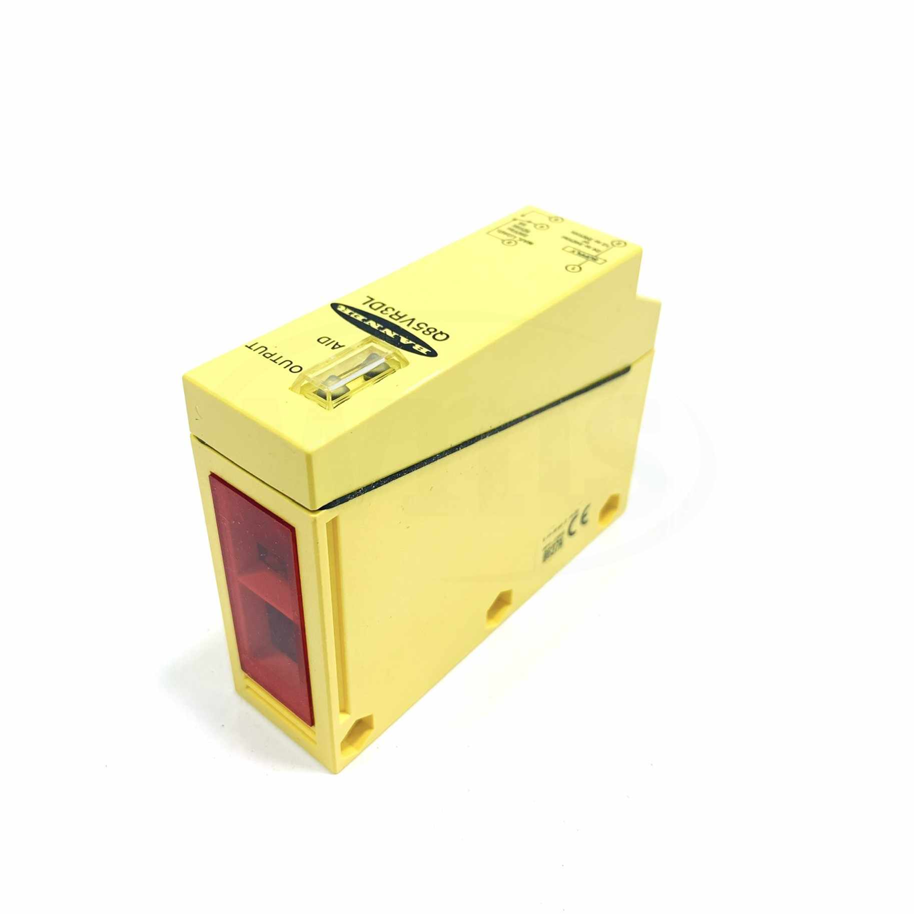 Q85VR3DL Banner Photoelectric Diffuse Sensor, 2-240 V dc / 24-240 Vac
