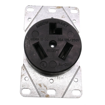 9344N Arrow Hart Receptacle 30 Amp 125/250 VAC
