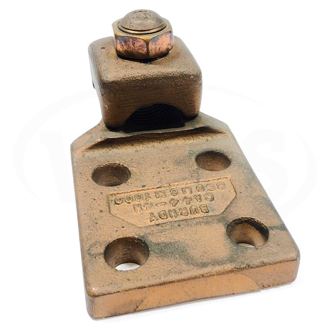 QA44-4N Burndy Mechanical Connector Lug, Bronze Terminal - 0