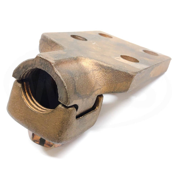 QA44-4N Burndy Mechanical Connector Lug, Bronze Terminal