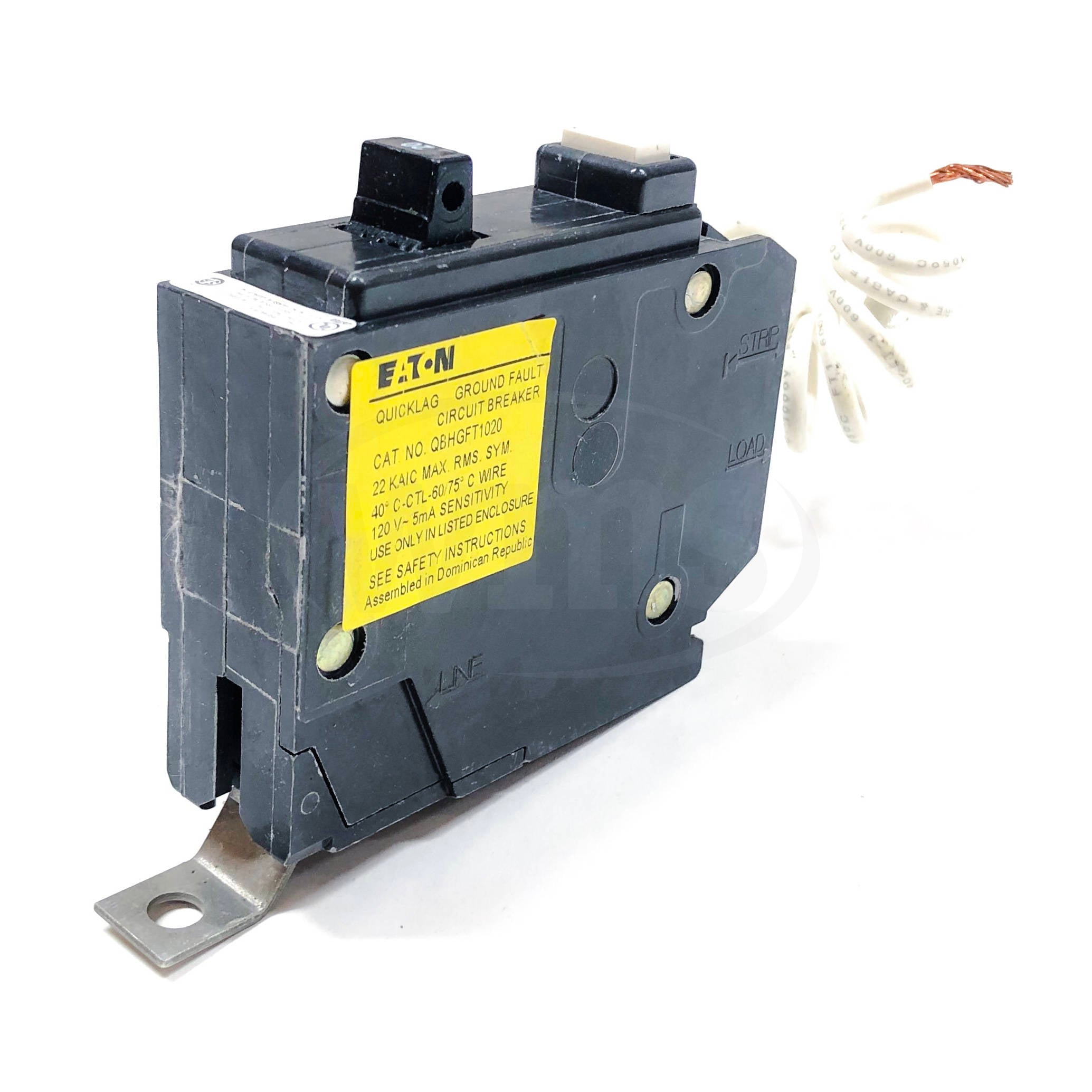 QBHGFT1020 Eaton Circuit Breaker With Ground Fault Protection