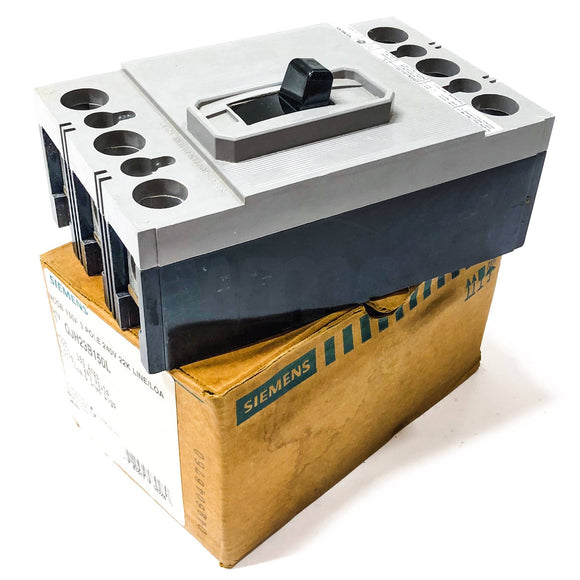 QJH23B150L Siemens Molded Case Circuit Breaker, 150 Amp, 240VAC, 3-Pole
