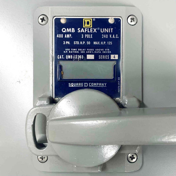 QMB-3240 Square D Saflex Unit, 3 Ph, 240V AC, 400 Amp, 3 Pole