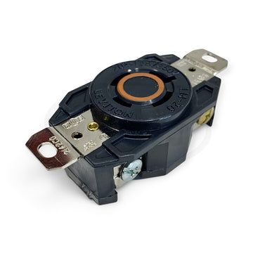 2410 Leviton 20 Amp, 125/250V Flush Mount Locking Receptacle