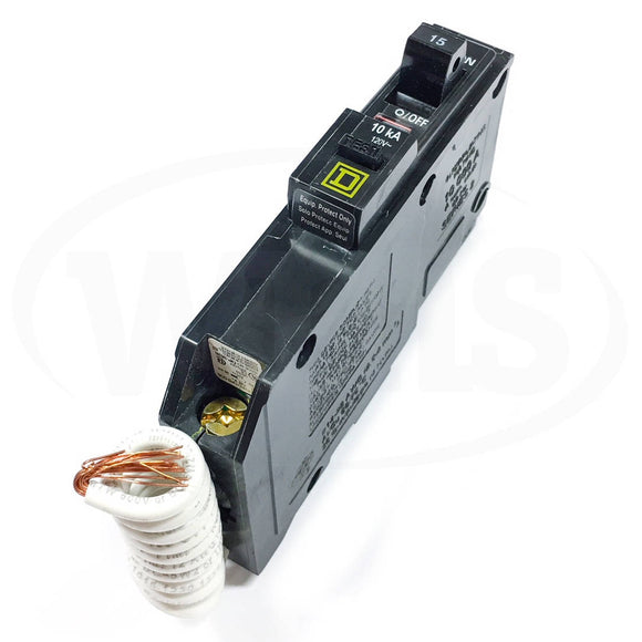 QOB115EPD Square D Bolt-On Circuit Breaker, 15 Amp