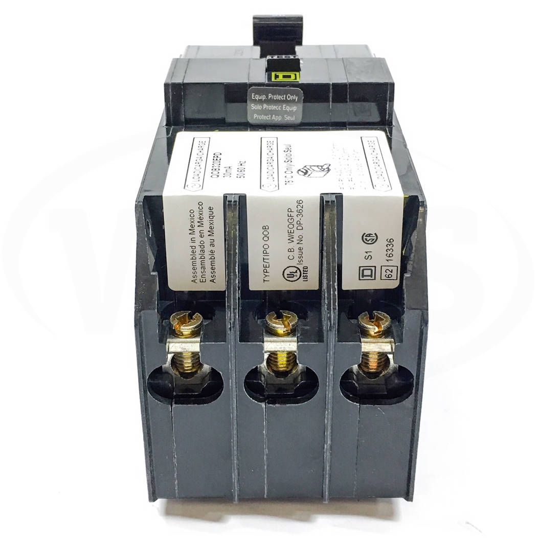 QOB315EPD Square D Circuit Breaker, 15 Amps GFI - 0