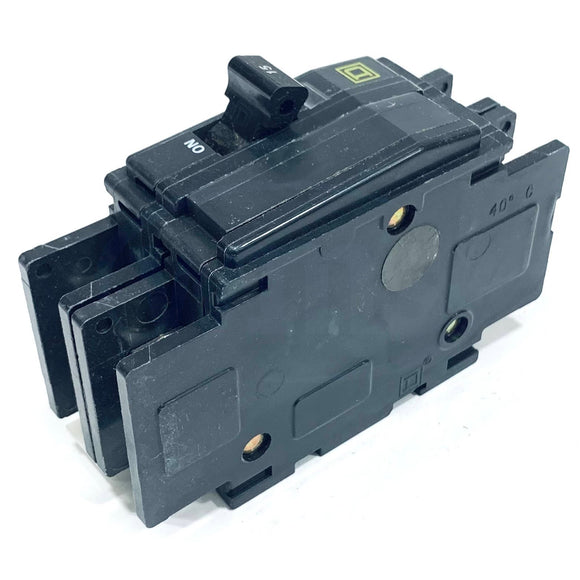 QOU215 Square D Circuit Breaker 15A, 2 Pole, 120/240V AC, 10kA at 120/240V AC