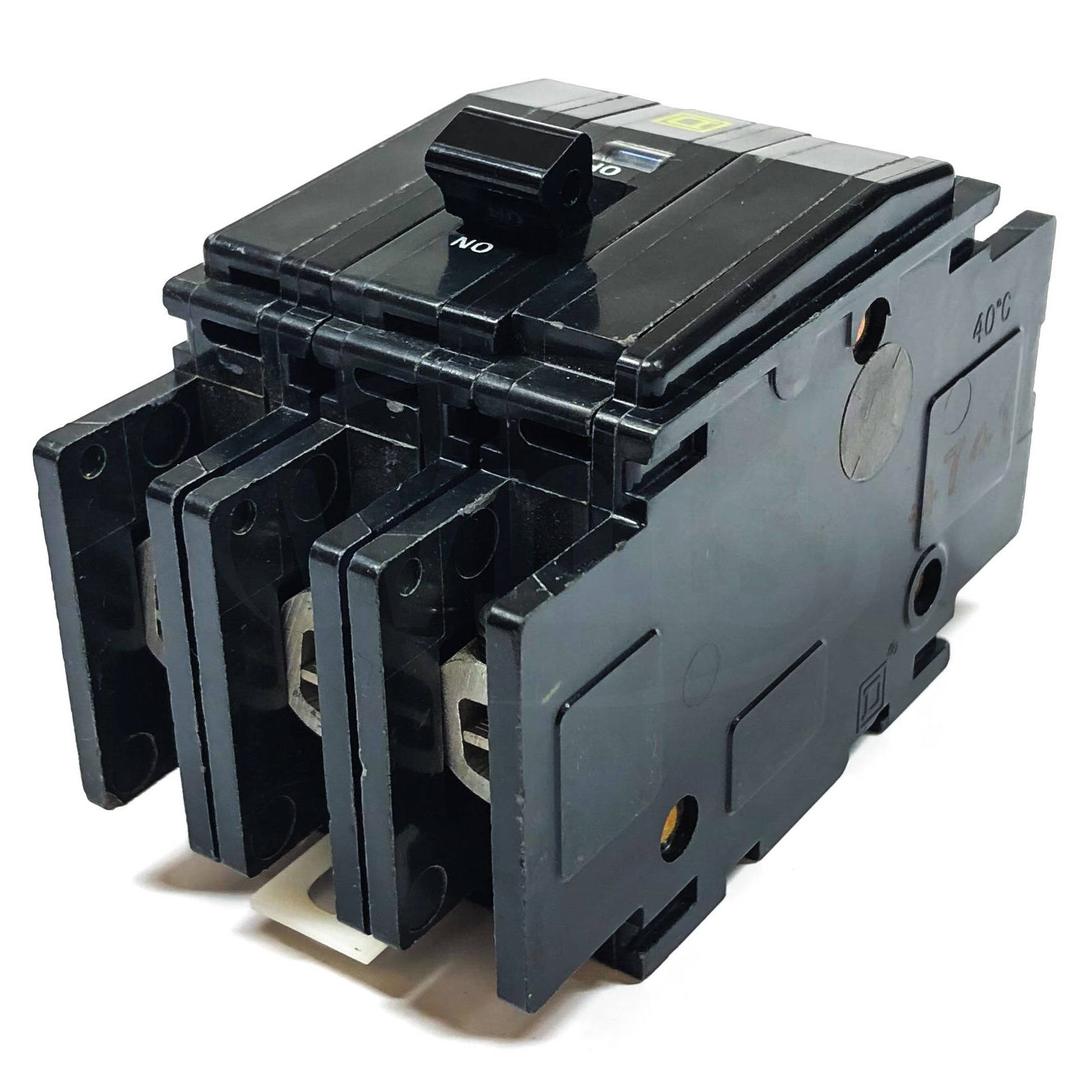 QOU315 Square D Circuit Breaker, 3-Pole, 240 VAC, 15 Amps.