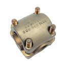 QPX4444 Burndy Copper Clamp, Min: 500 kcmil, Max: 1000 kcmil, Wrench Size: 9/16-2