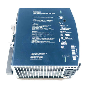 QS10.241 Puls Power Supply, Input: AC 100-240V, Output: DC 24-28V, 10A