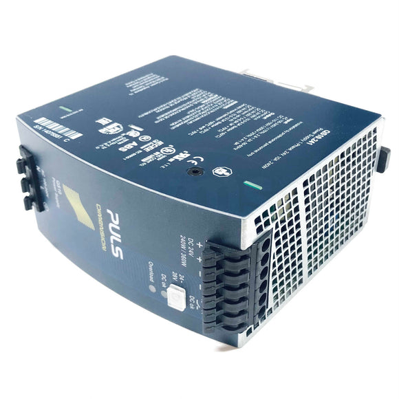 QS10.241 Puls Power Supply, Input: AC 100-240V, Output: DC 24-28V, 10A