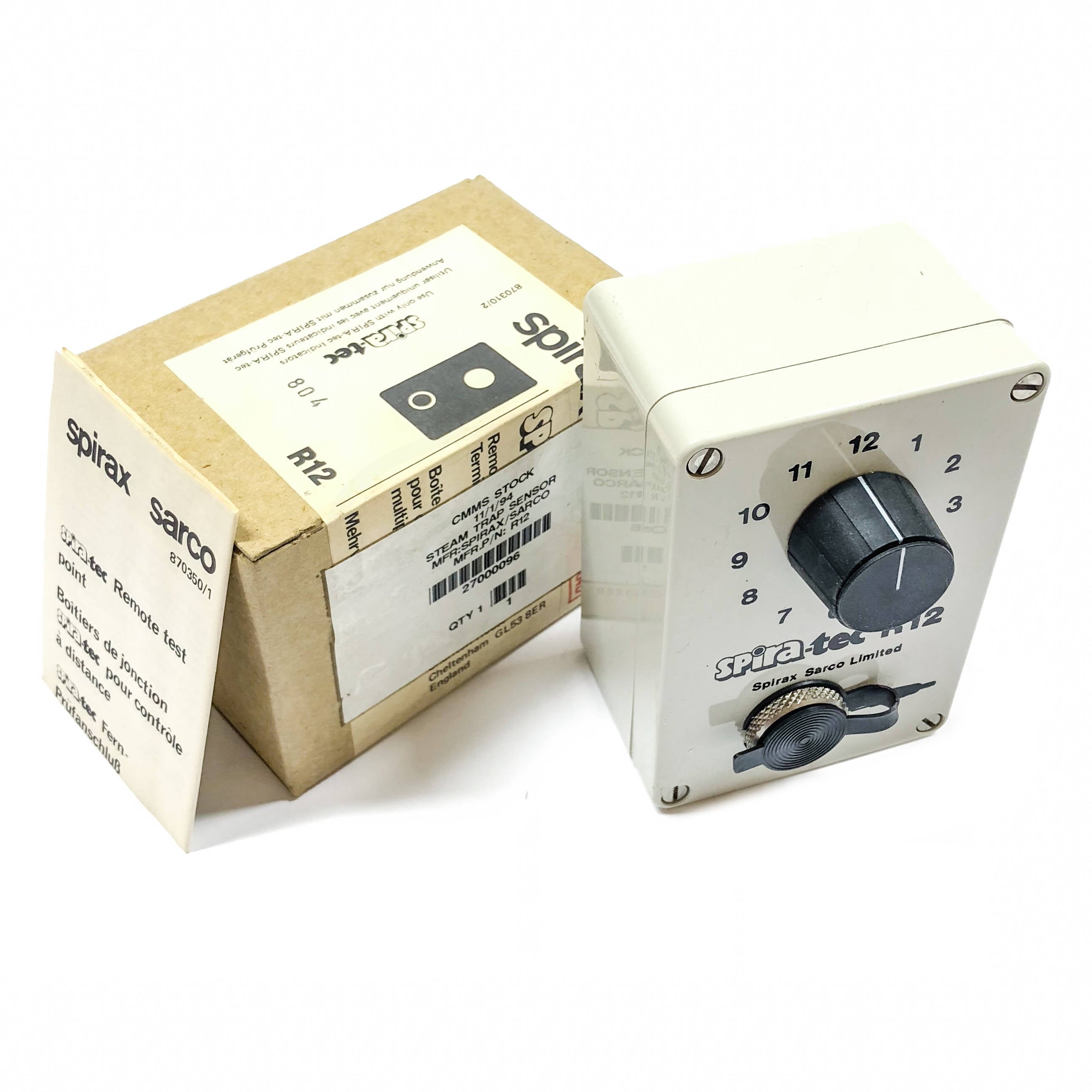 Spira-tec R12 Steam Trap Remote Test Point