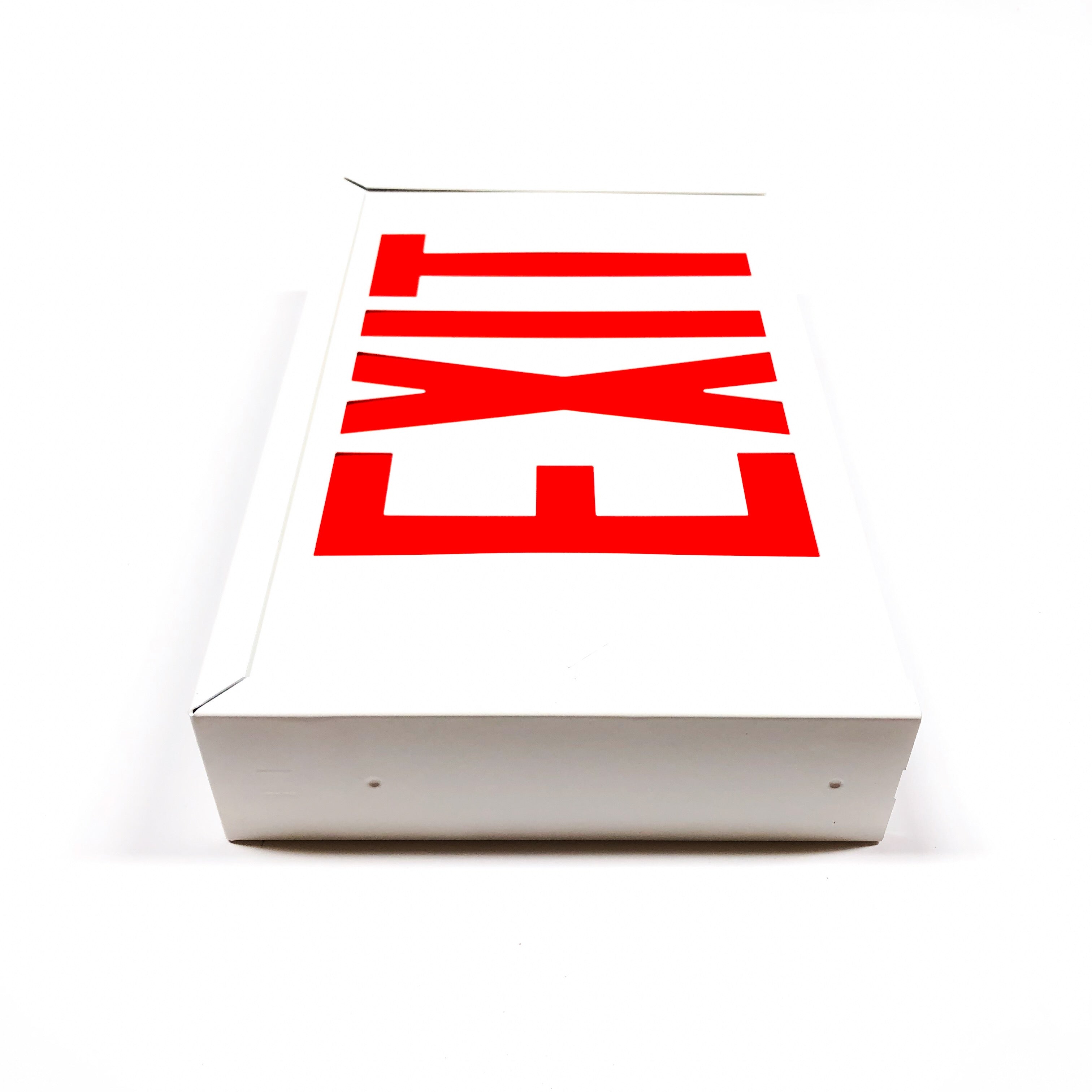 R2CXLED Sure-Lites/Cooper Ind. Steel Exit Sign, 120 VAC, Single or Double Faced
