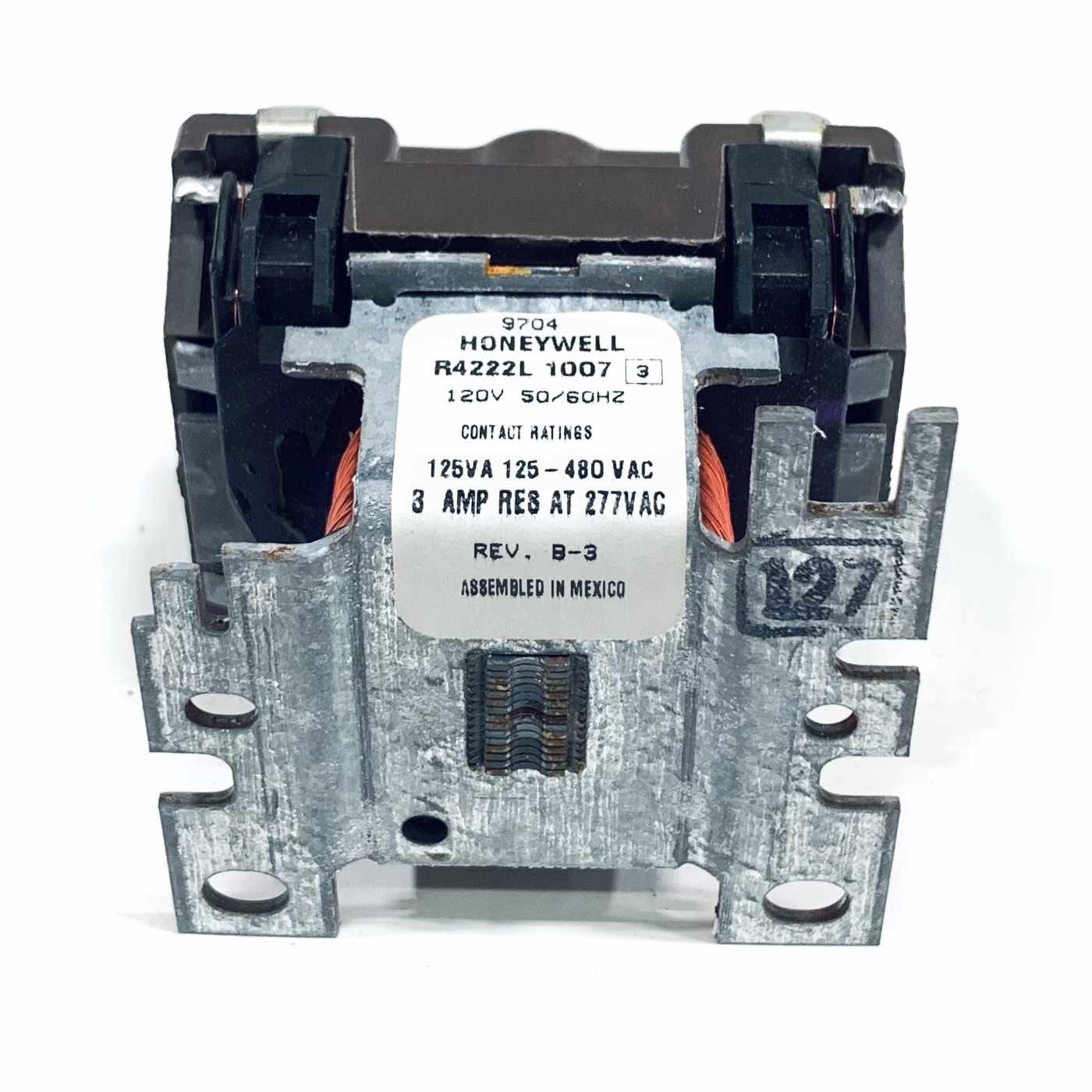 R4222L1007 Honeywell Switching Relay, 120V, 50/60Hz - 0
