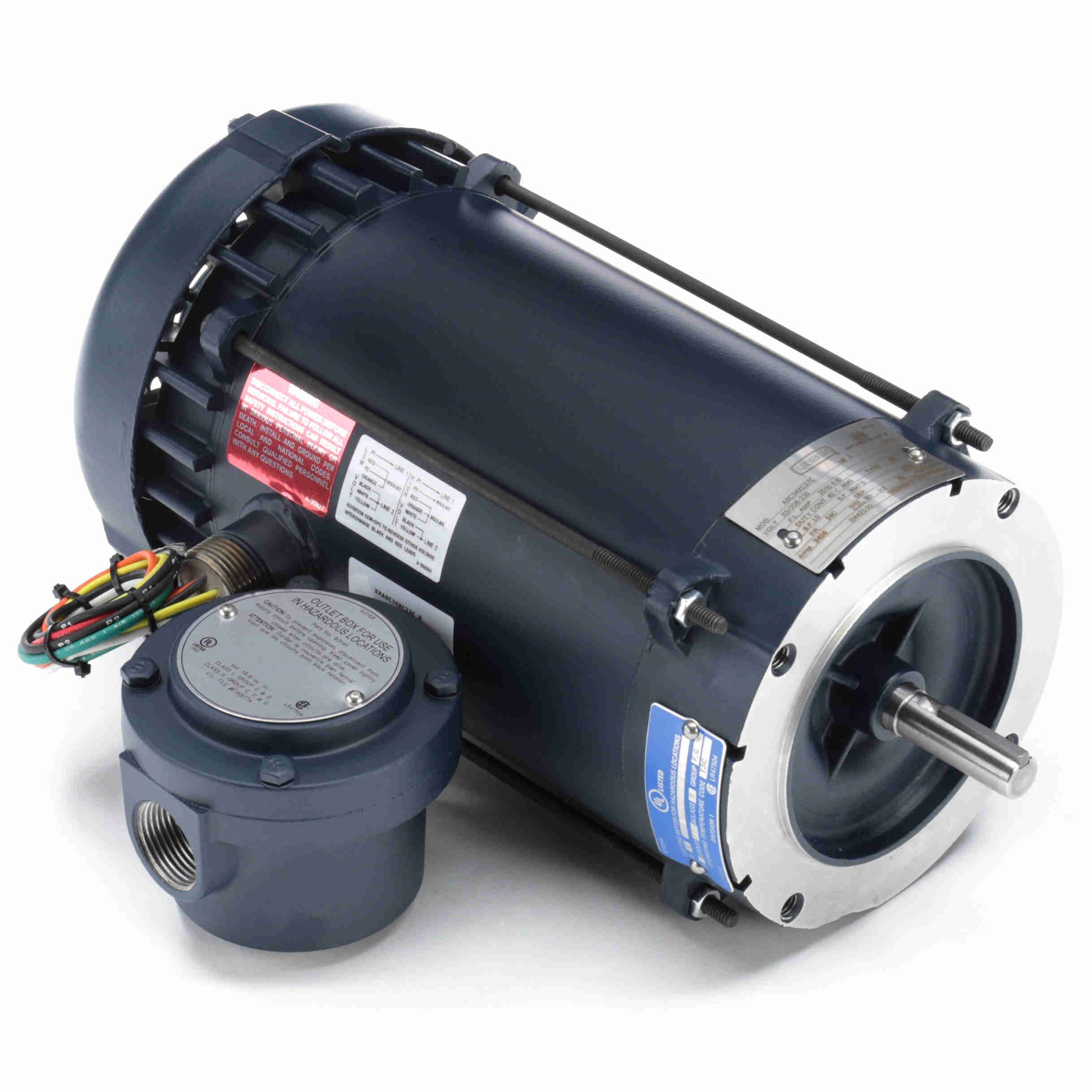 114425.00 Leeson 2HP Explosion Proof Electric Motor, 3450RPM | Witmer ...