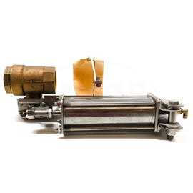 A72AN002C Milnor 1.5" NPT Brass Valve and STR MT Actuator