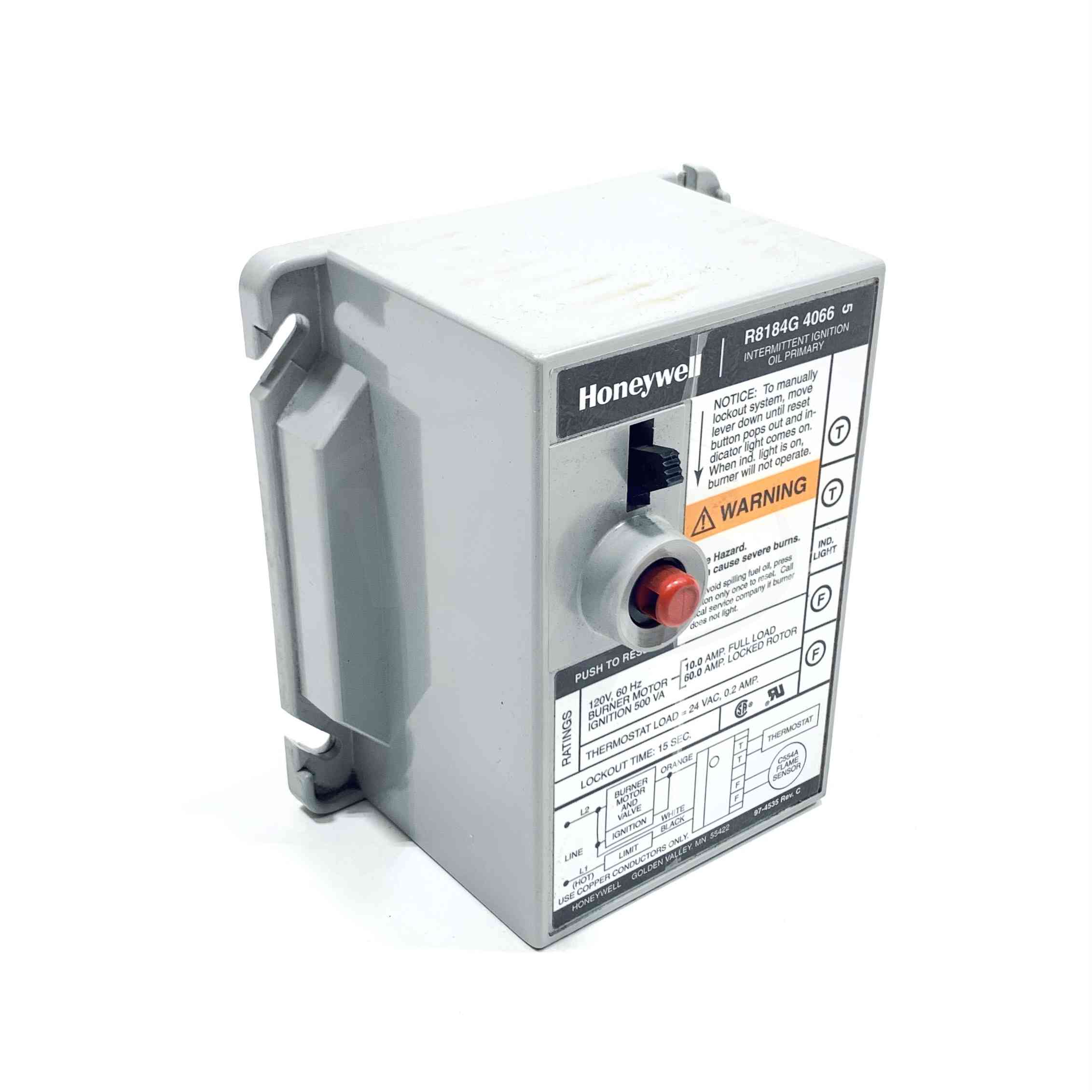 R8184G4066 Honeywell Protectorelay Oil Burner Control