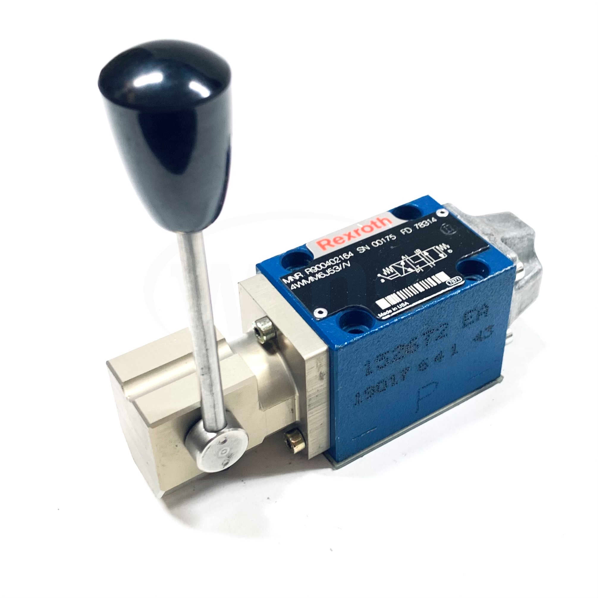 R900402164 Rexroth 4-Way Hand Lever Directional Valve