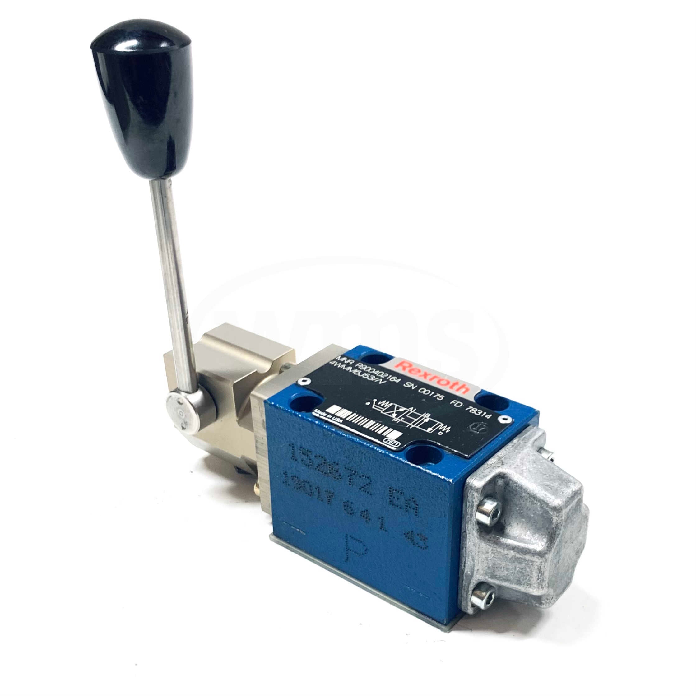 R900402164 Rexroth 4-Way Hand Lever Directional Valve - 0