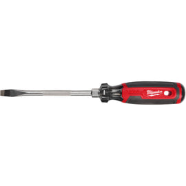 MT207 Milwaukee Cushion Grip Screwdriver, Slotted 5/16" x 6"