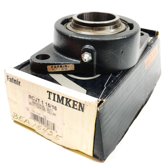 RCJT1-15/16 Timken Two-Bolt Flanged Ball Bearing, 1-15/16"