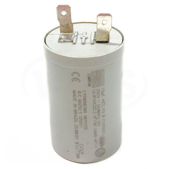 RCP-15/250V WEG Run Capacitor, 15uF, 250VAC 50/60Hz
