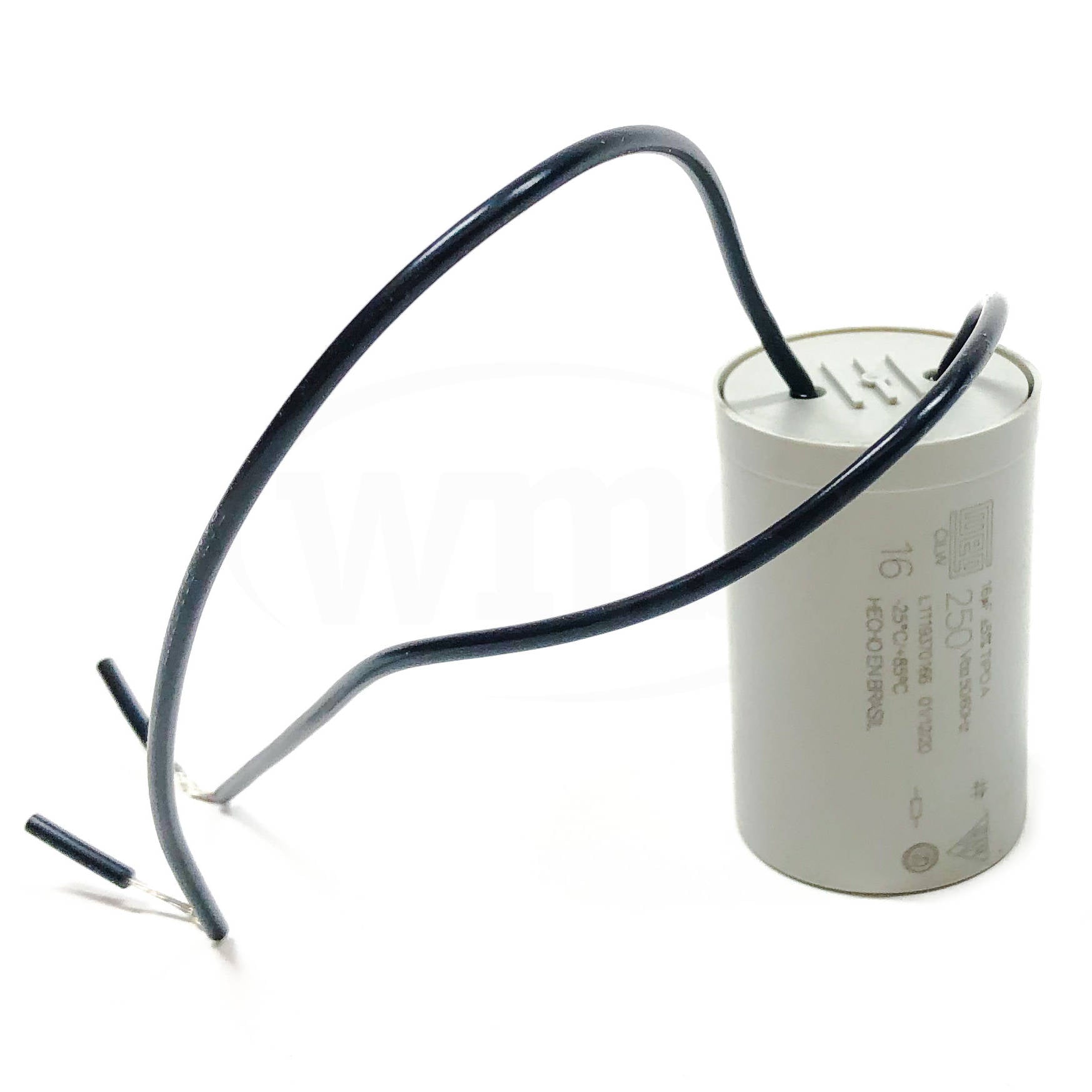 RCP-16/250V WEG Run Capacitor, 16uF, 250VAC 50/60Hz - 0