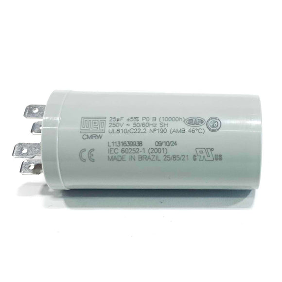 RCP-25/250V WEG Run Capacitor, 25uF, 250V