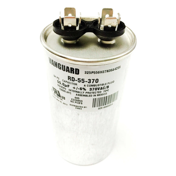 RD-55-370 Vanguard Run Capacitor, 370 Vac, 55 µF