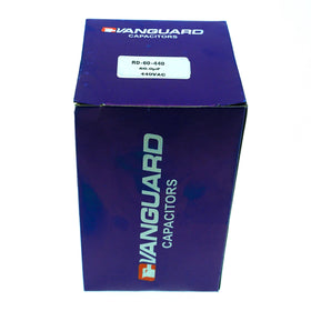 RD-60-440 Vanguard Run Capacitor, 440 VAC, 60 uF