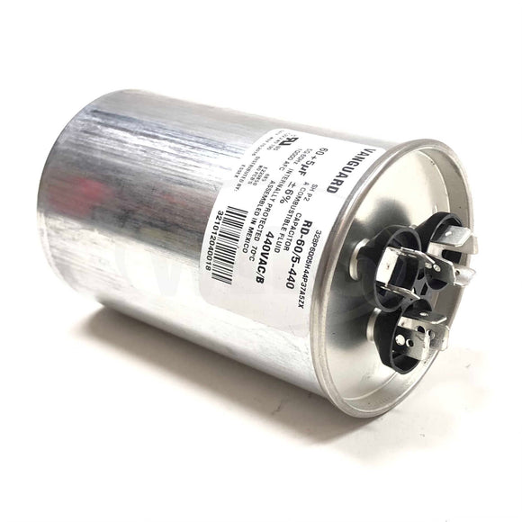 RD-60/5-440 Vanguard 60+5uF 440VAC Capacitor
